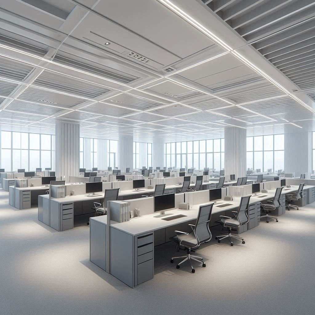 写字楼办公办公区动静分离遇到新员工批量入职后建筑设计公司怎样判断问题轻重